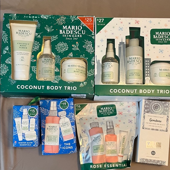 Mario Badescu Coconut Body Trio Gift Sets - Green